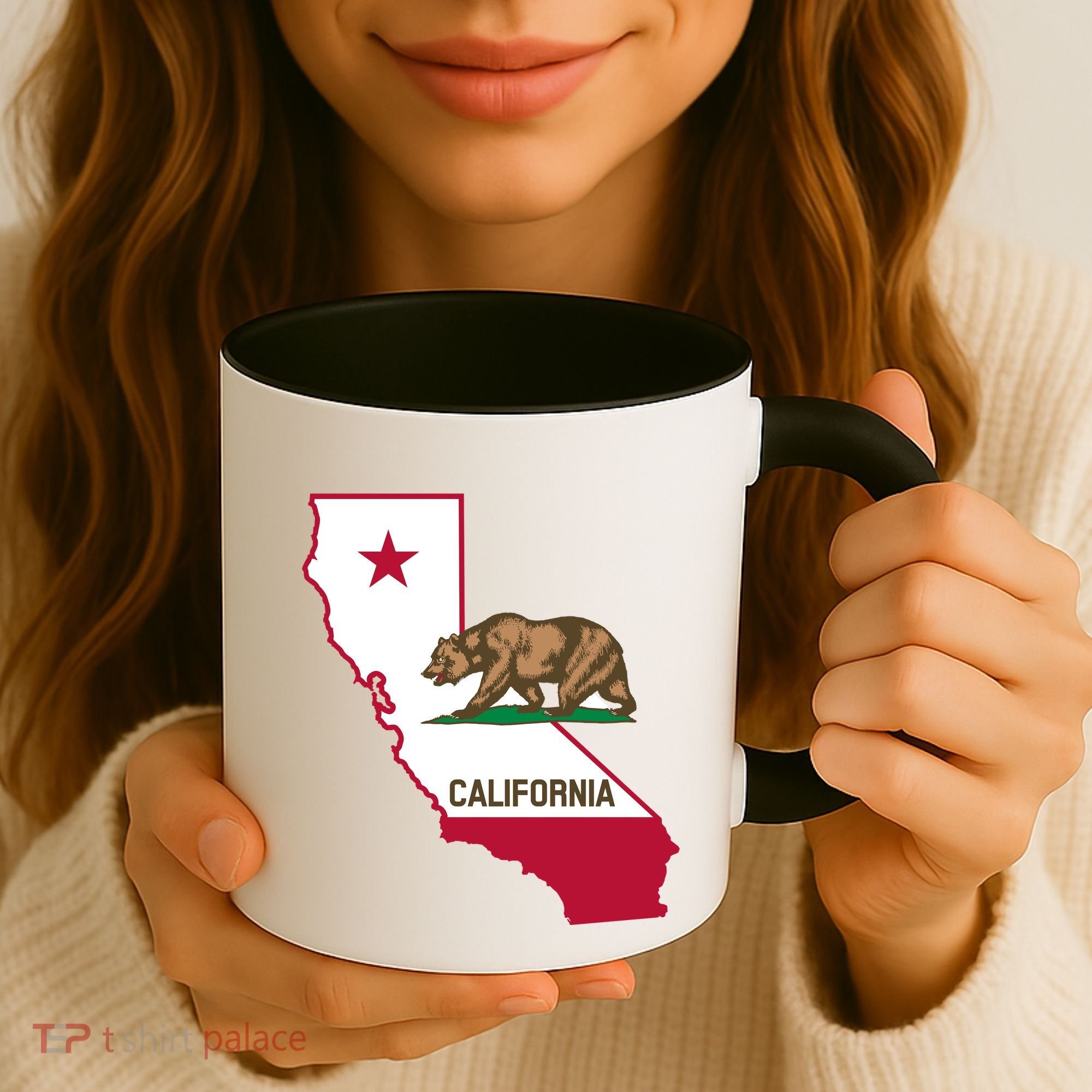 Bear Flag. California Republic State Flag Of California Coffee Mug
