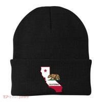 Bear Flag. California Republic State Flag Of California Beanie thumb 0