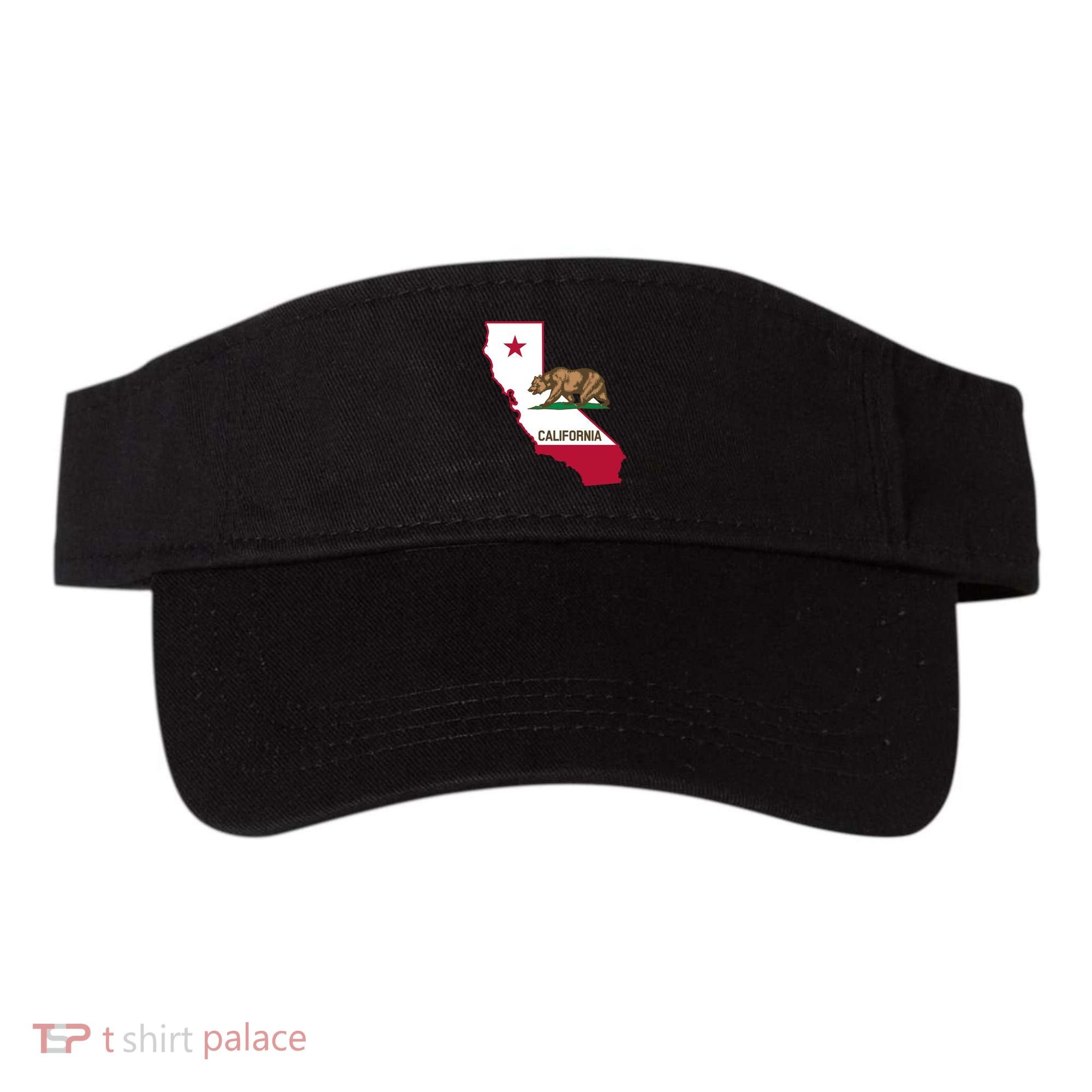 Bear Flag. California Republic State Flag Of California Visor