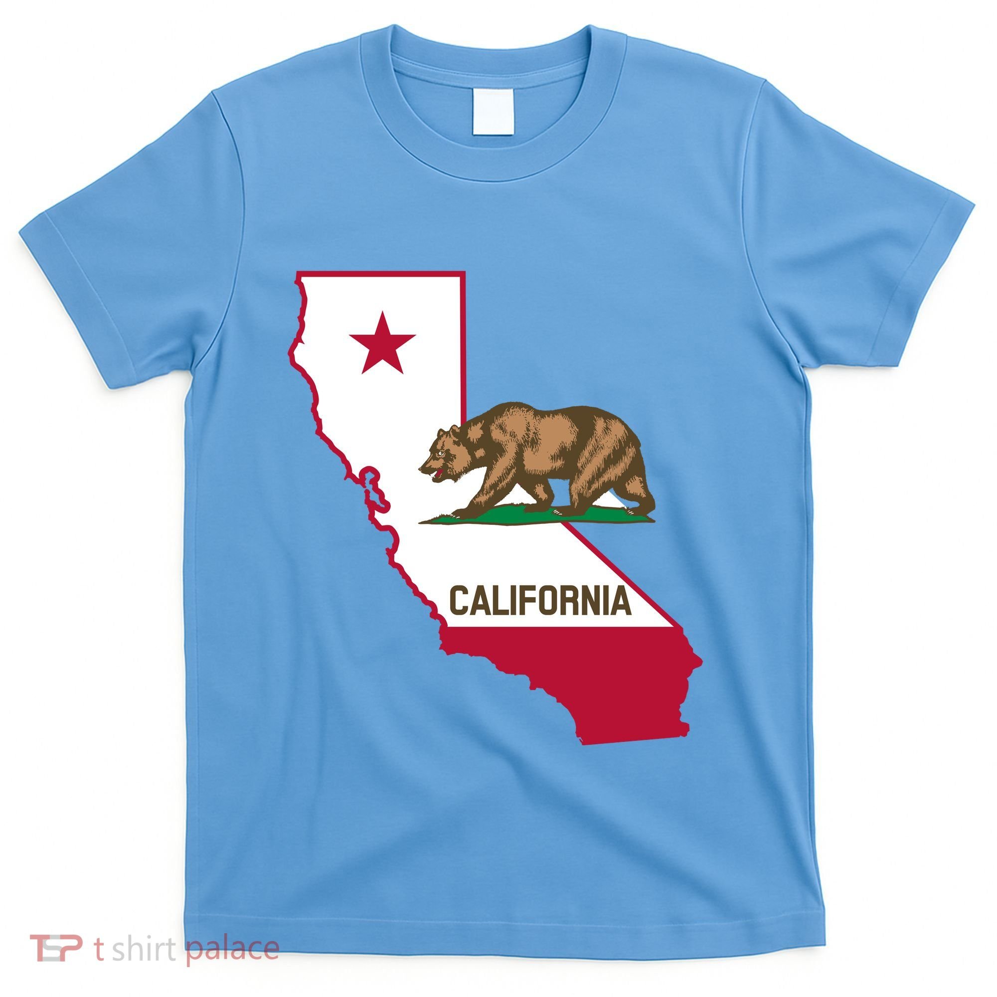 Bear Flag. California Republic State Flag Of California T-Shirt