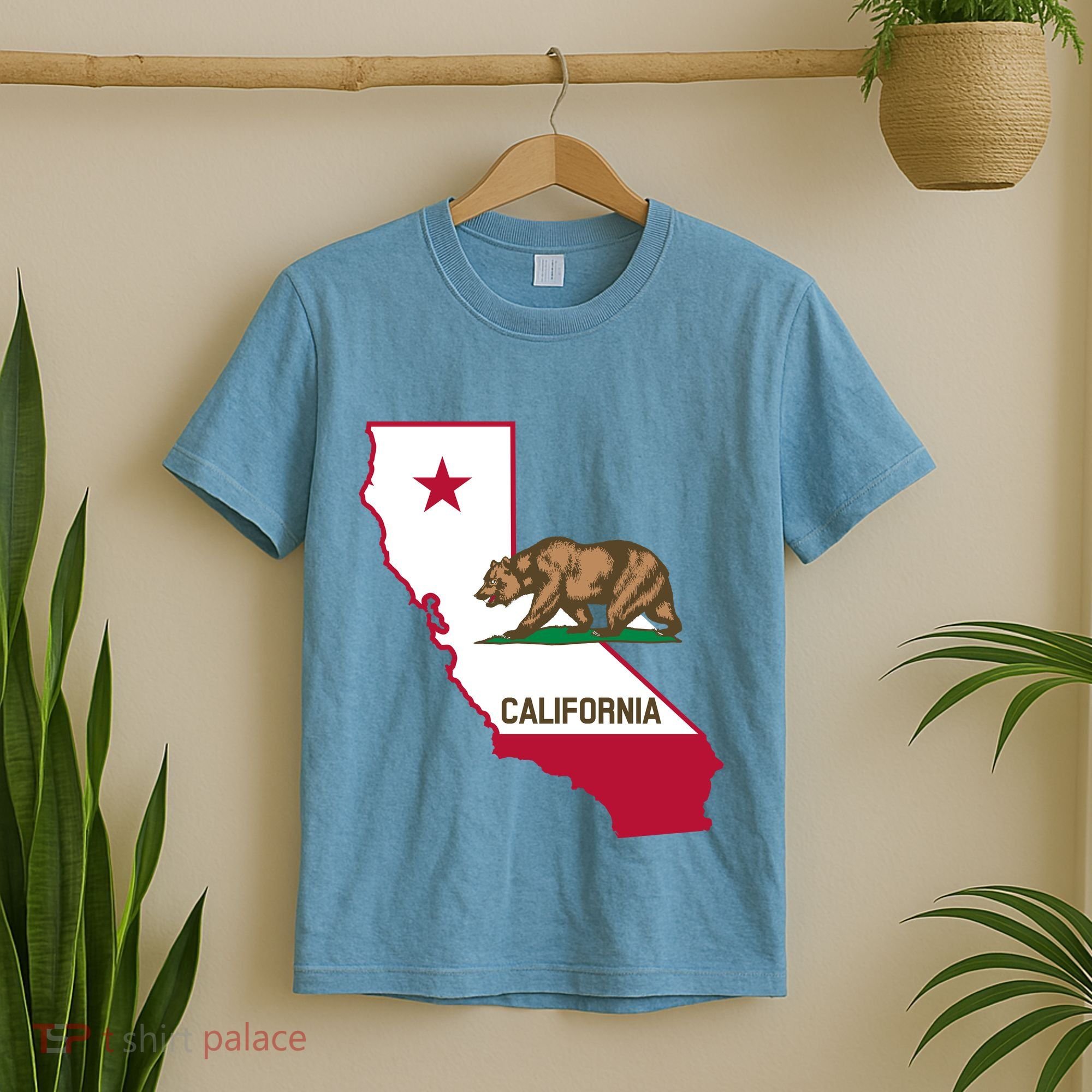 Bear Flag. California Republic State Flag Of California T-Shirt