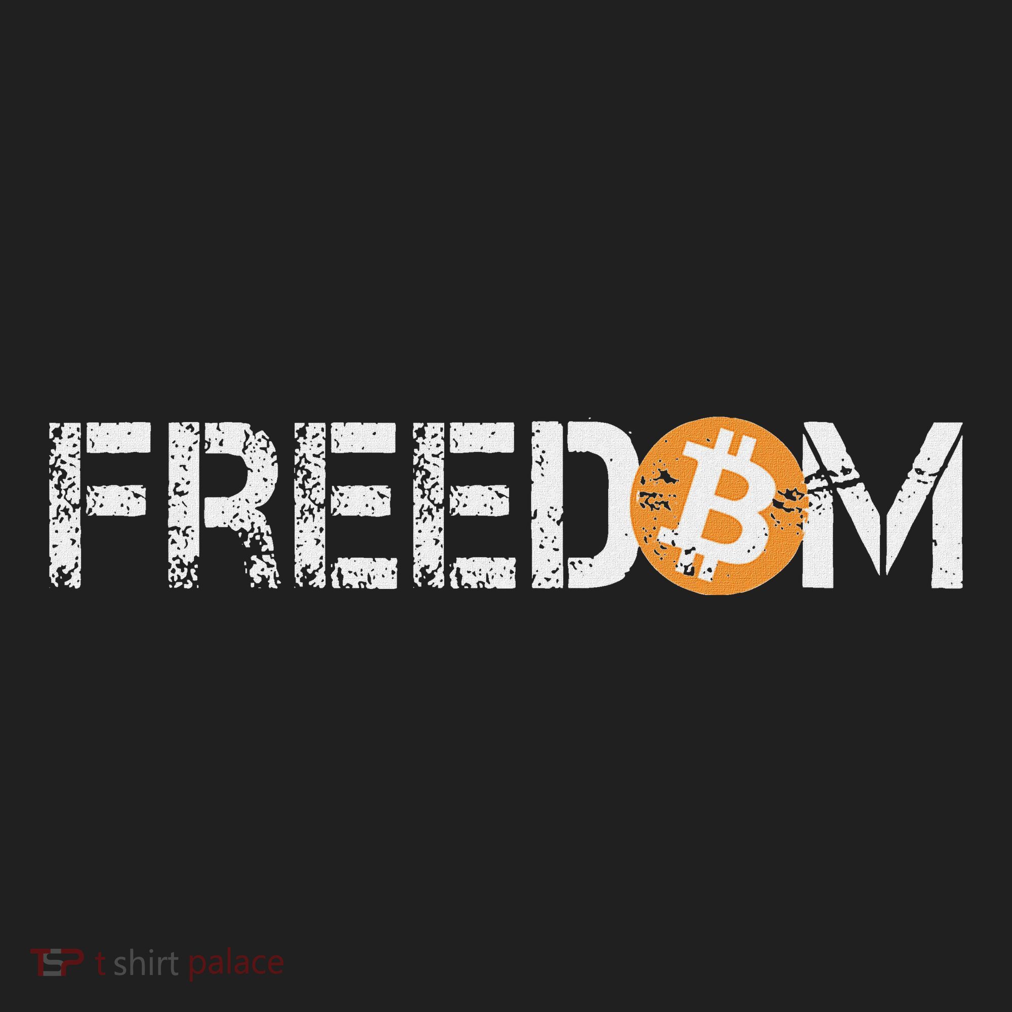 Bitcoin = Freedom Crypto Cryptocurrency Trading Trader Gift Women's Sweatshirt