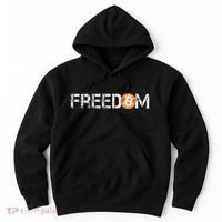 Bitcoin = Freedom Crypto Cryptocurrency Trading Trader Gift Hoodie thumb 0