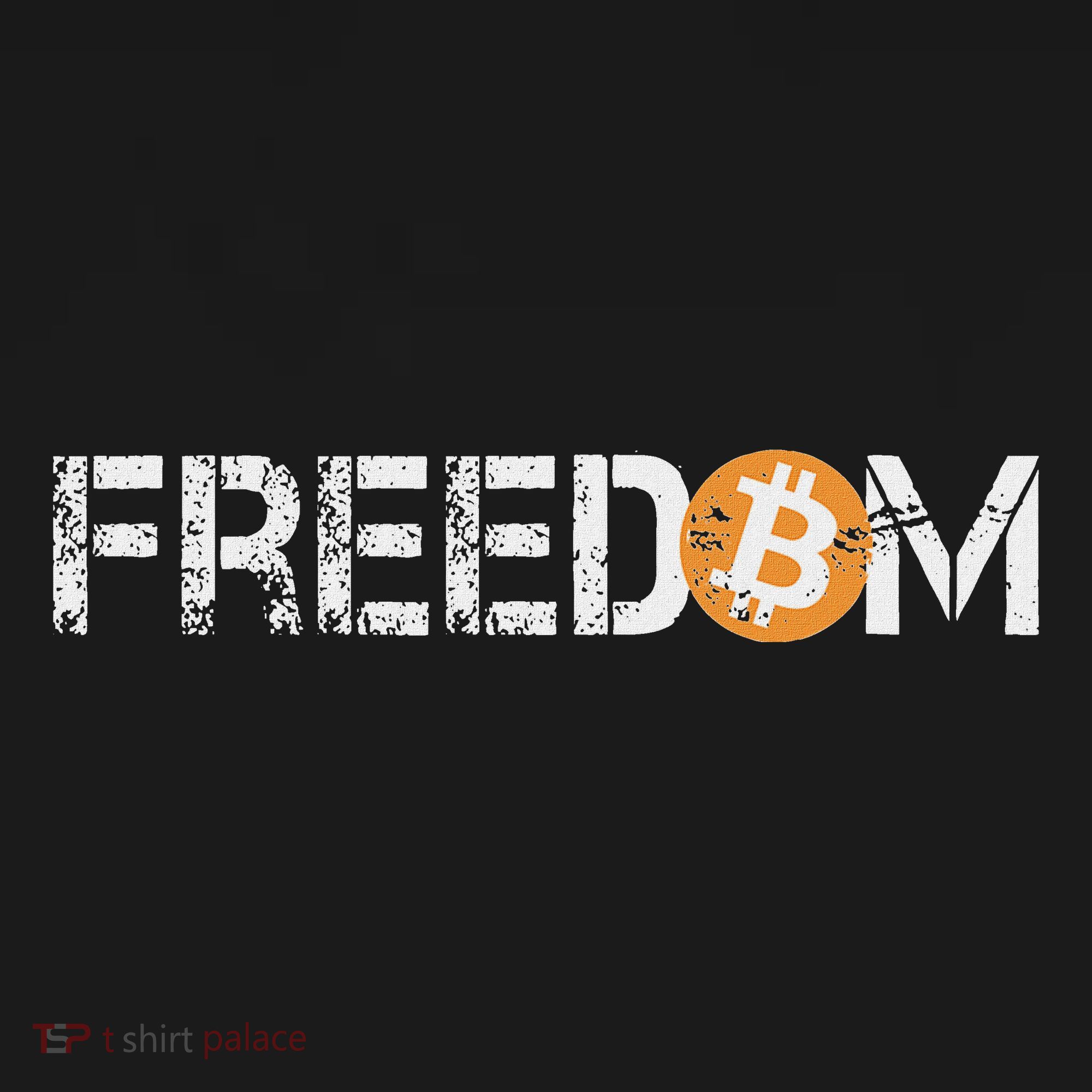 Bitcoin = Freedom Crypto Cryptocurrency Trading Trader Gift Long Sleeve Shirt