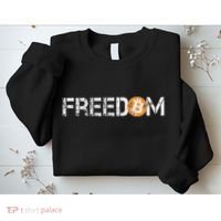 Bitcoin = Freedom Crypto Cryptocurrency Trading Trader Gift Sweatshirt thumb 2