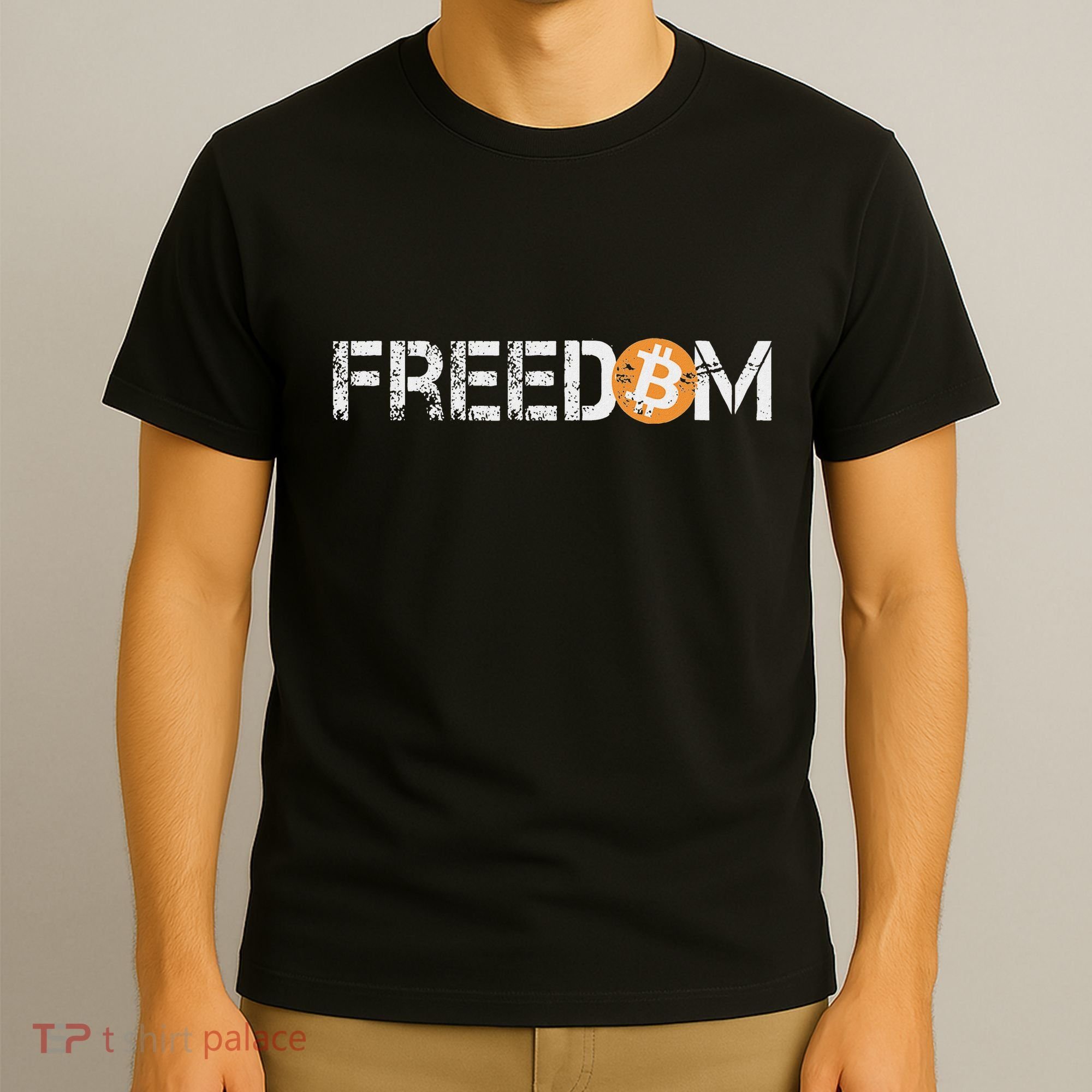 Bitcoin = Freedom Crypto Cryptocurrency Trading Trader Gift T-Shirt