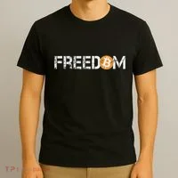 Bitcoin = Freedom Crypto Cryptocurrency Trading Trader Gift T-Shirt thumb 3