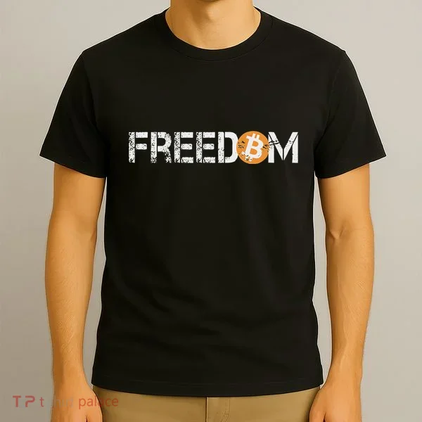Bitcoin = Freedom Crypto Cryptocurrency Trading Trader Gift T-Shirt