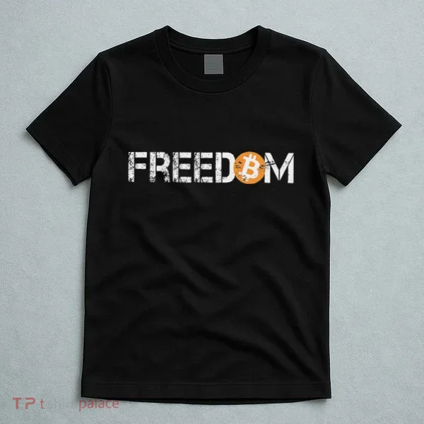 Bitcoin = Freedom Crypto Cryptocurrency Trading Trader Gift T-Shirt