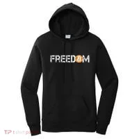 Bitcoin = Freedom Crypto Cryptocurrency Trading Trader Gift Women's Hoodie thumb 0