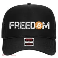 Bitcoin = Freedom Crypto Cryptocurrency Trading Trader Gift Hat thumb 0