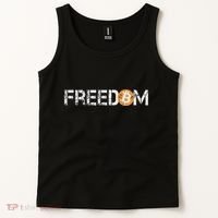 Bitcoin = Freedom Crypto Cryptocurrency Trading Trader Gift Tank Top thumb 2