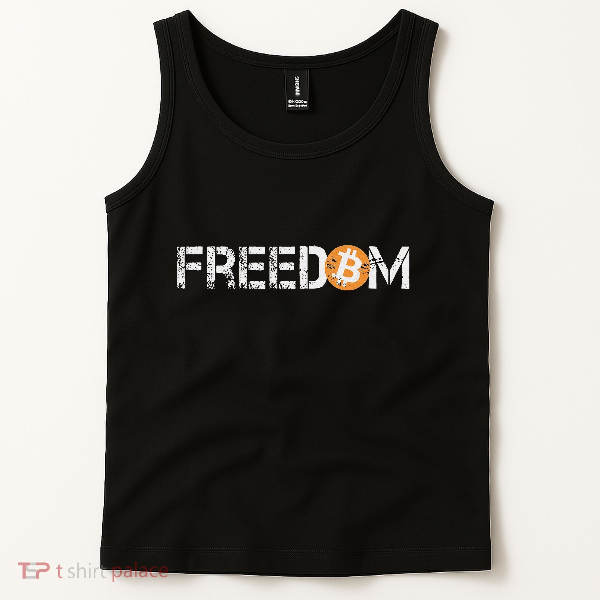 Bitcoin = Freedom Crypto Cryptocurrency Trading Trader Gift Tank Top