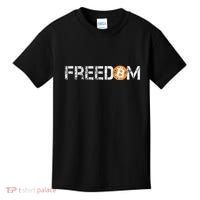 Bitcoin = Freedom Crypto Cryptocurrency Trading Trader Gift Kids T-Shirt thumb 0