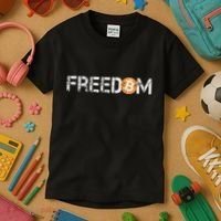 Bitcoin = Freedom Crypto Cryptocurrency Trading Trader Gift Kids T-Shirt thumb 3