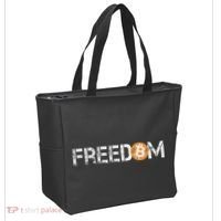 Bitcoin = Freedom Crypto Cryptocurrency Trading Trader Gift Tote Bag thumb 2