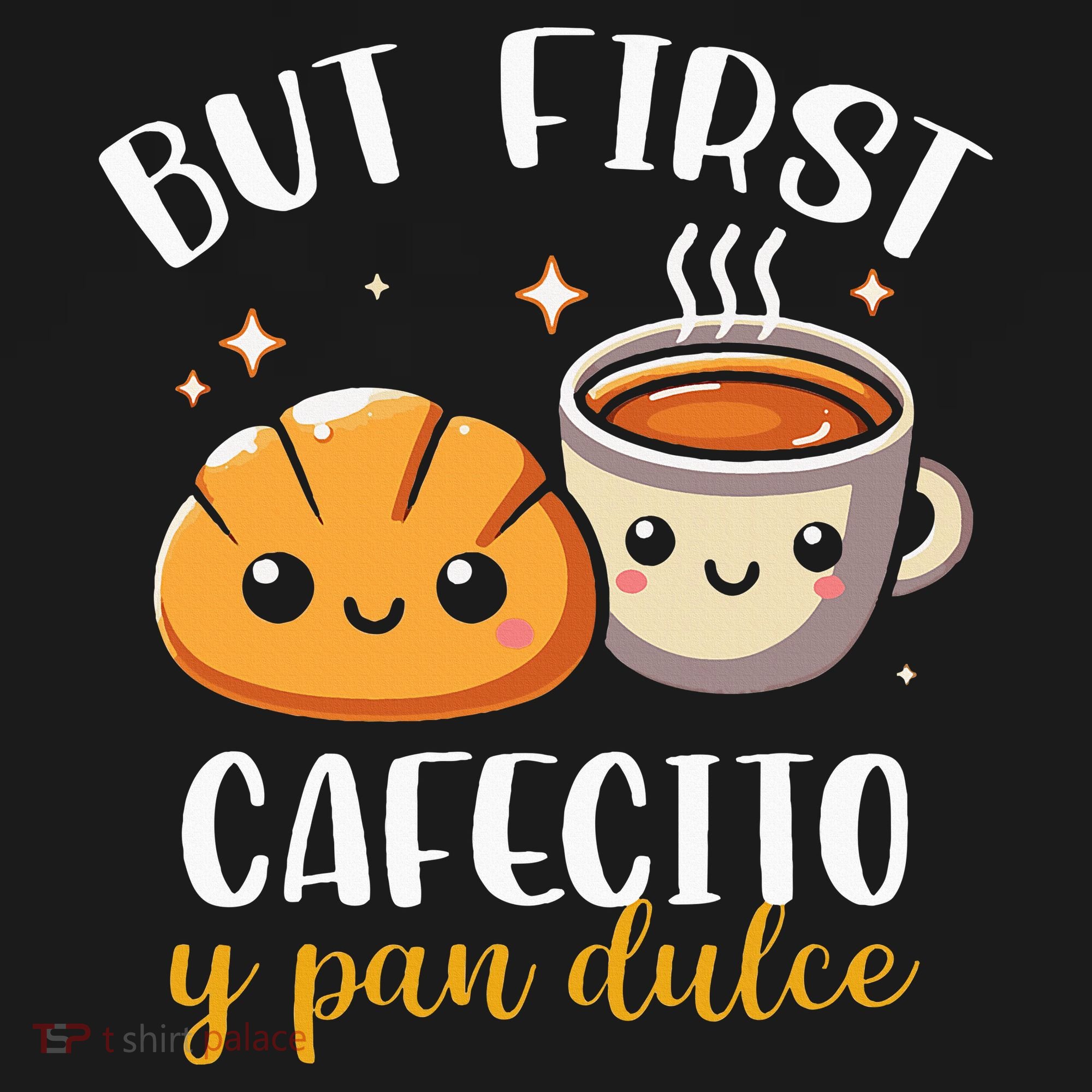 But First Cafecito Y Pan Dulce Concha Mexican Coffee Lover Sweatshirt