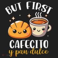 But First Cafecito Y Pan Dulce Concha Mexican Coffee Lover Beanie thumb 2