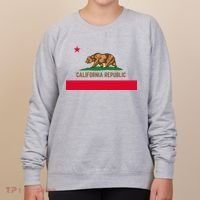 Bear Flag. California Republic State Flag Of California Women's Sweatshirt thumb 0