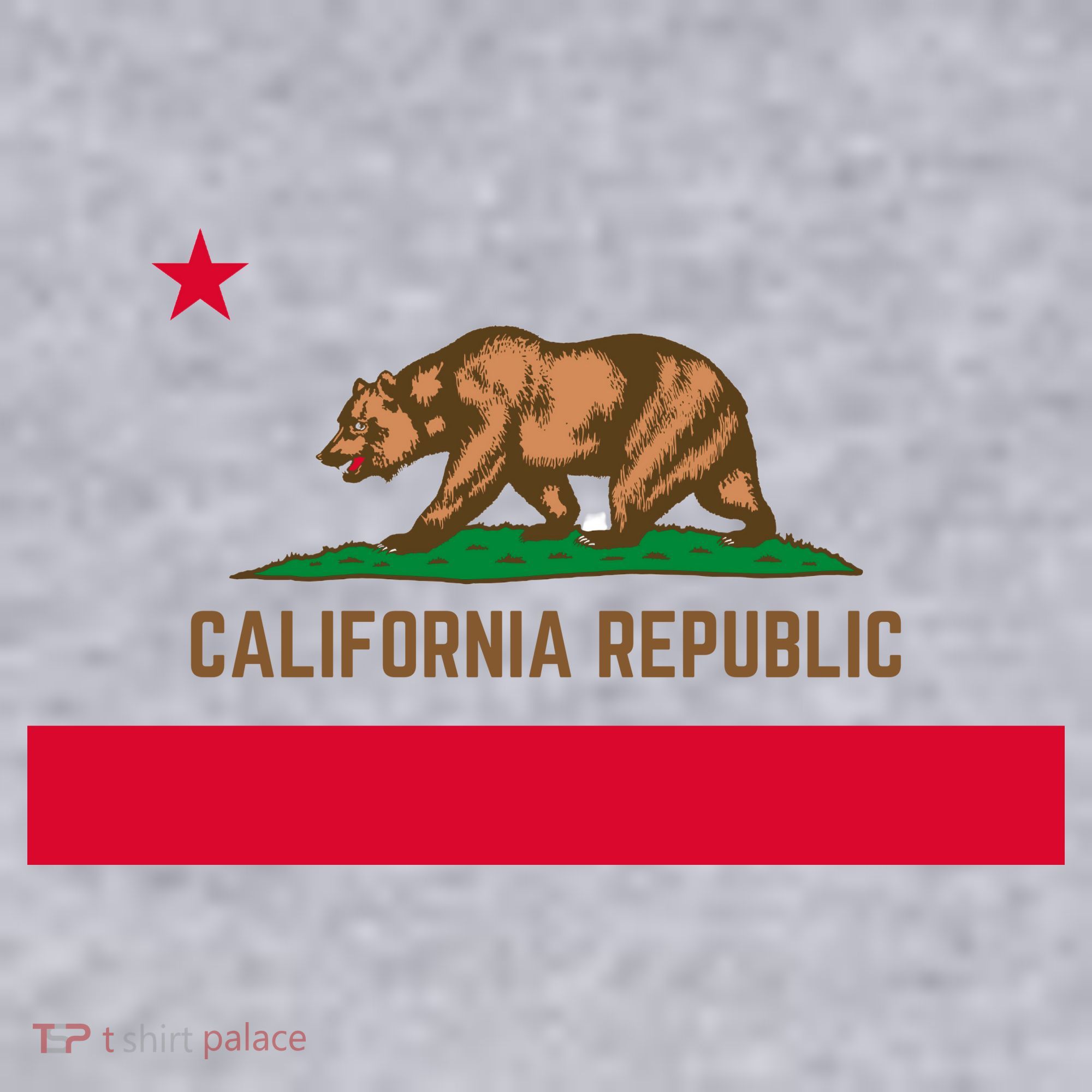Bear Flag. California Republic State Flag Of California Women's Sweatshirt