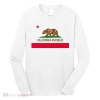Bear Flag. California Republic State Flag Of California Long Sleeve Shirt thumb 0