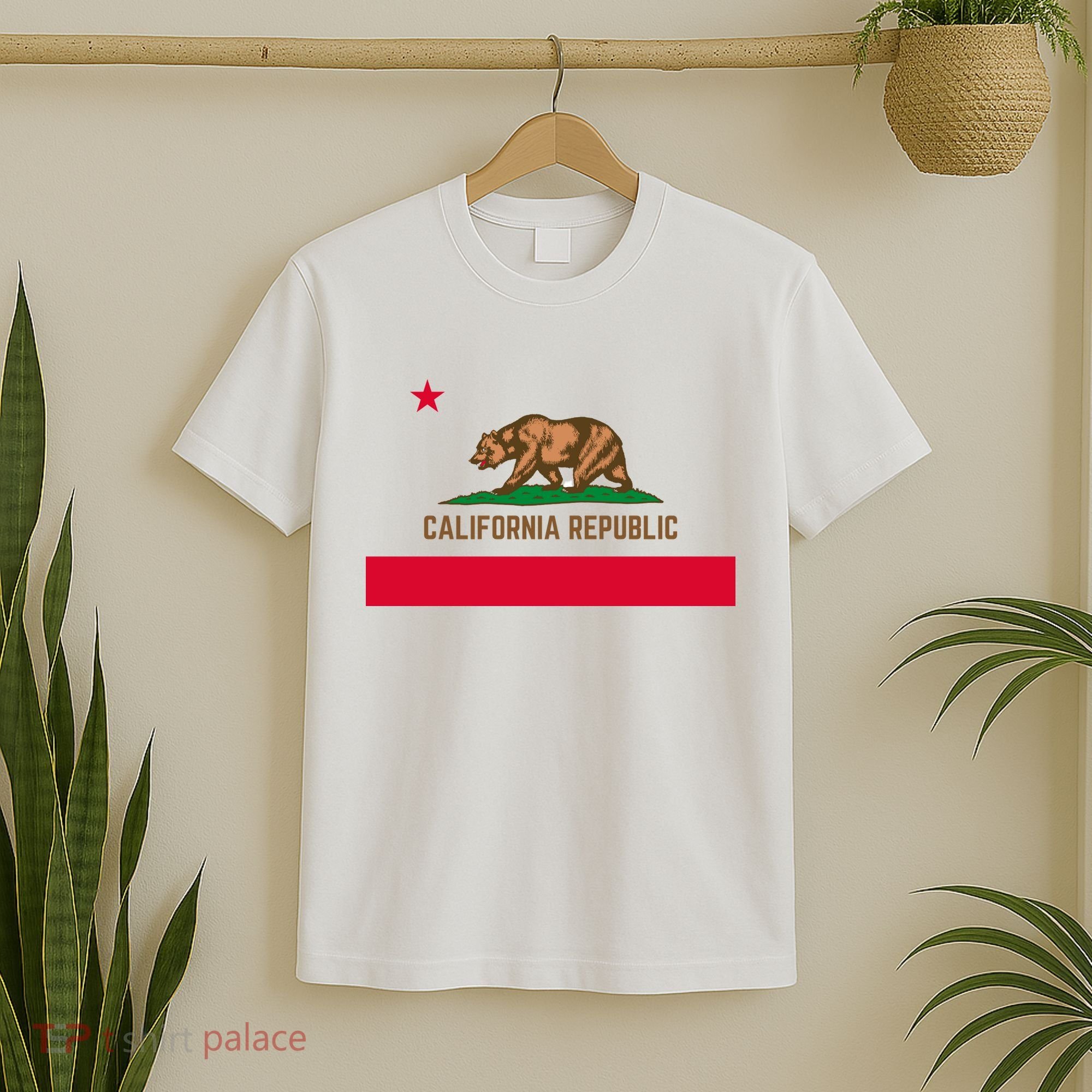 Bear Flag. California Republic State Flag Of California T-Shirt