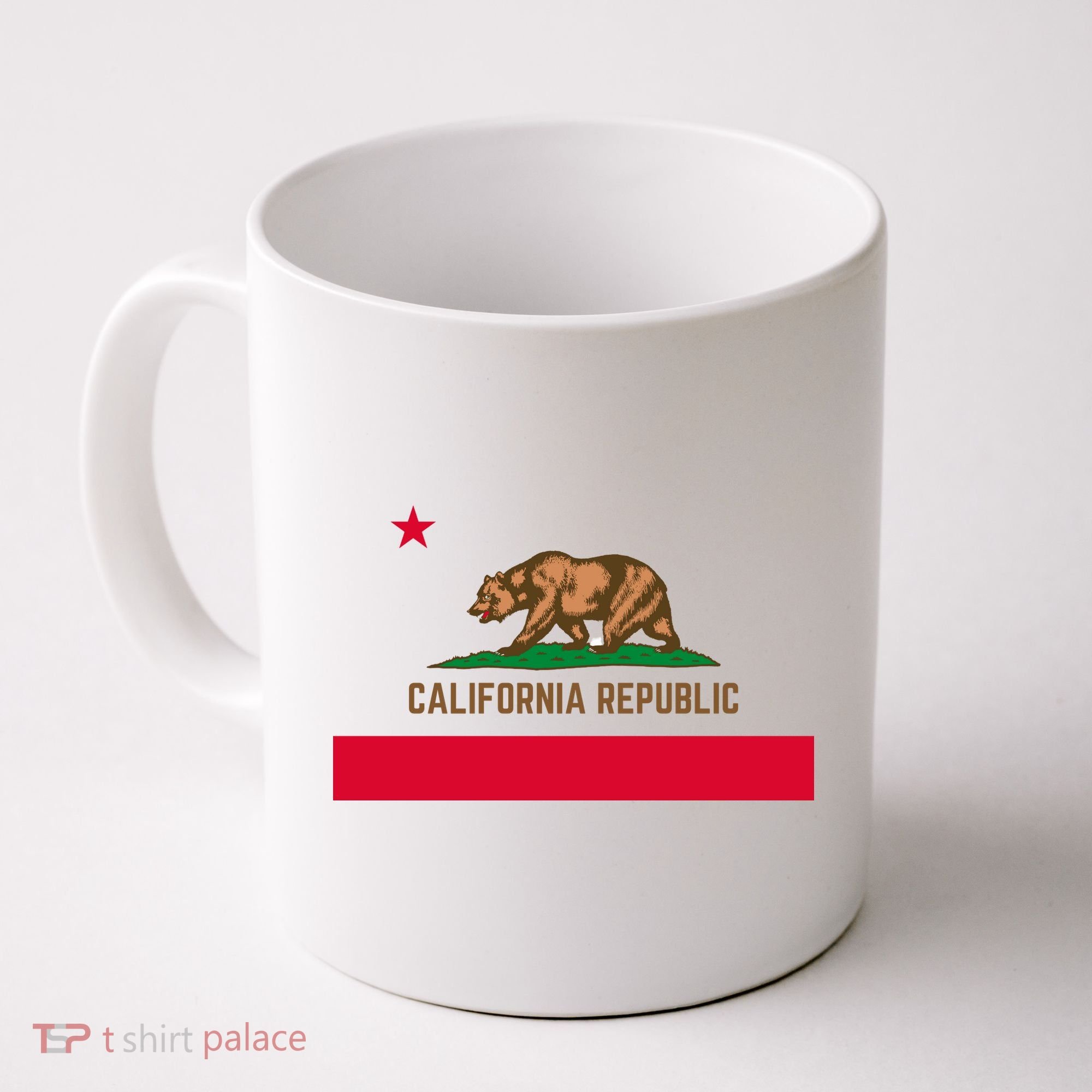 Bear Flag. California Republic State Flag Of California Coffee Mug