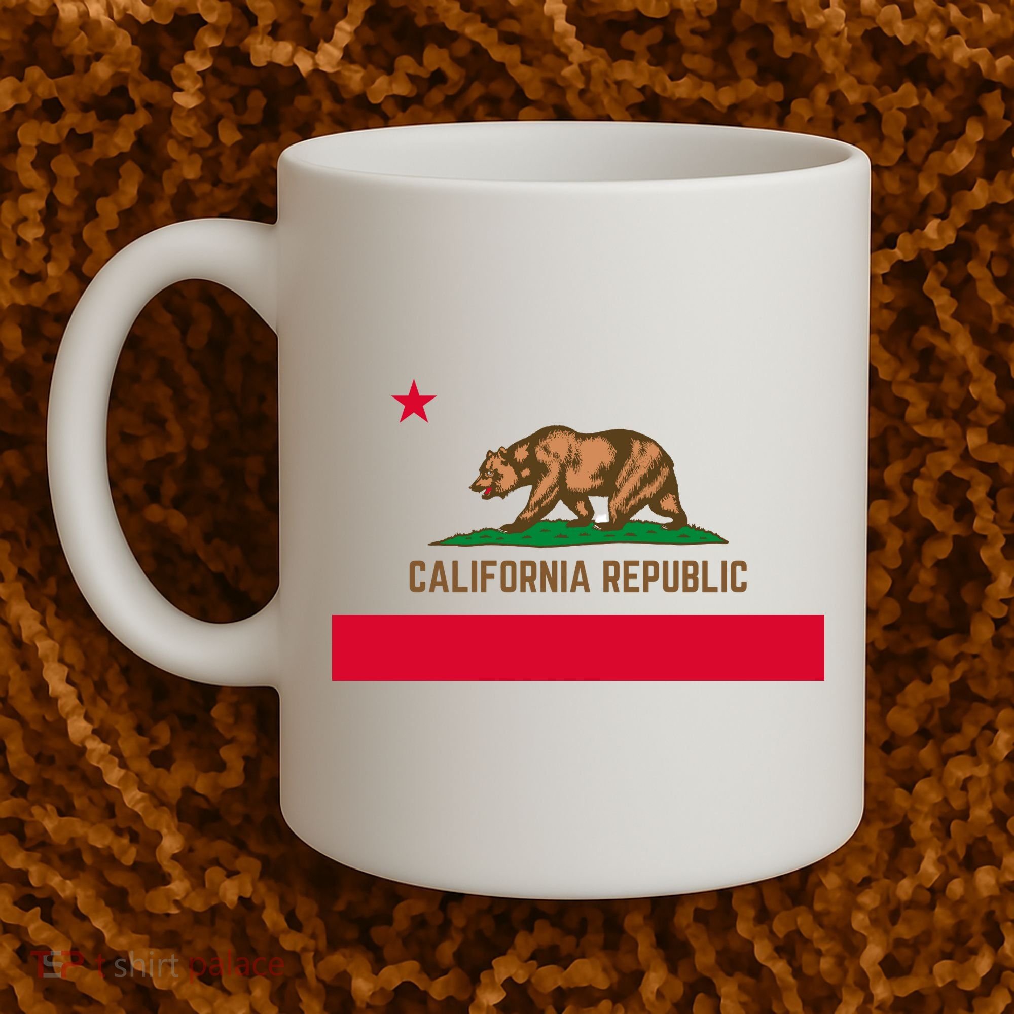 Bear Flag. California Republic State Flag Of California Coffee Mug