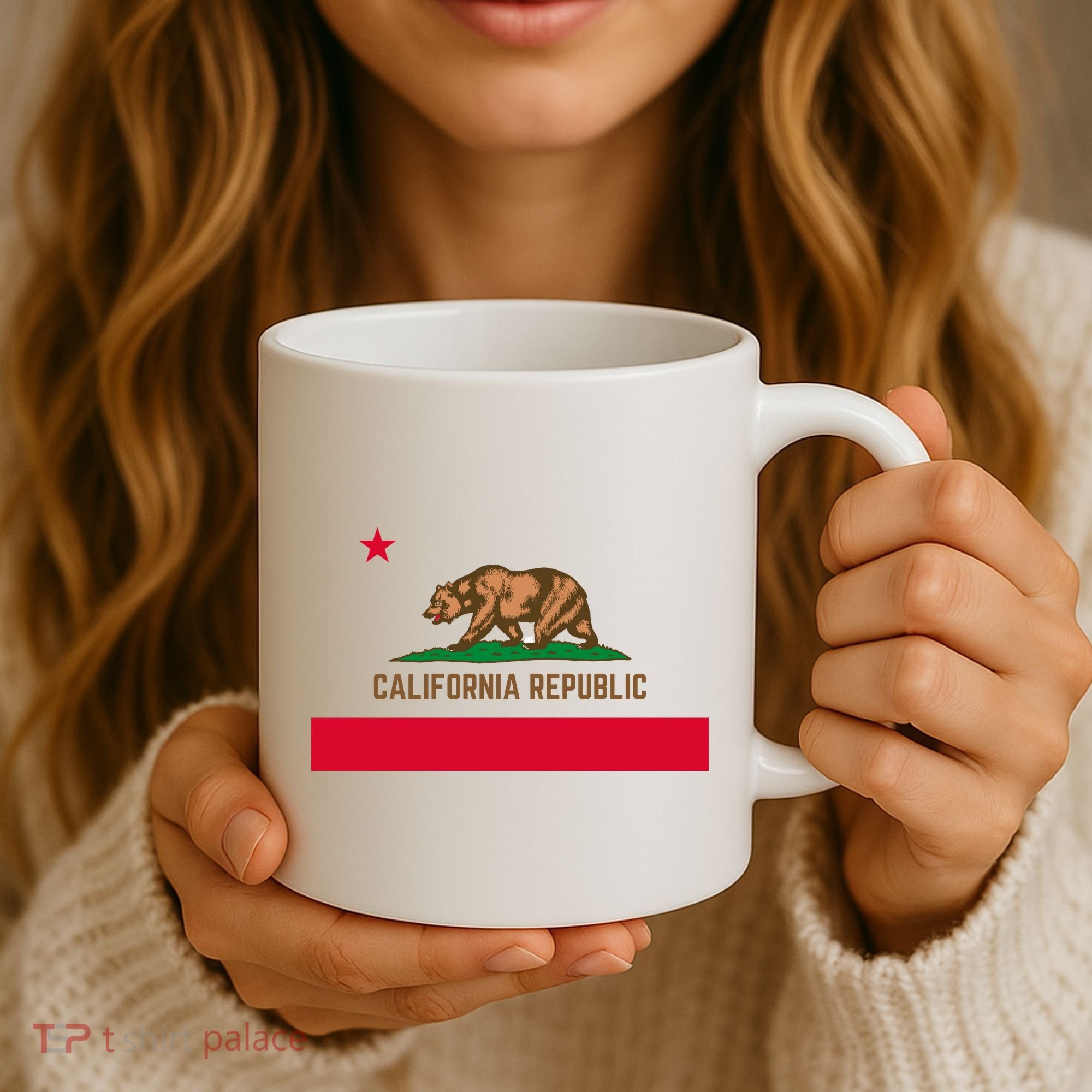 Bear Flag. California Republic State Flag Of California Coffee Mug