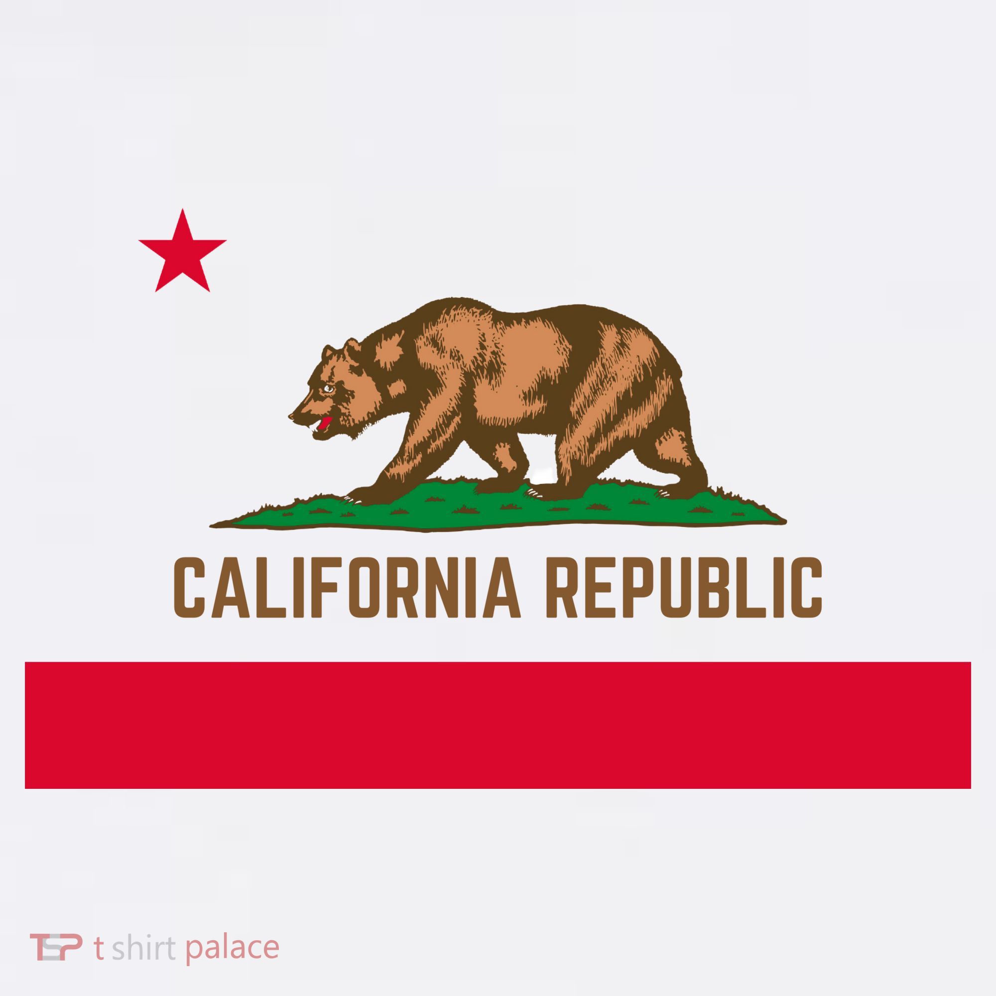 Bear Flag. California Republic State Flag Of California Women's Hoodie