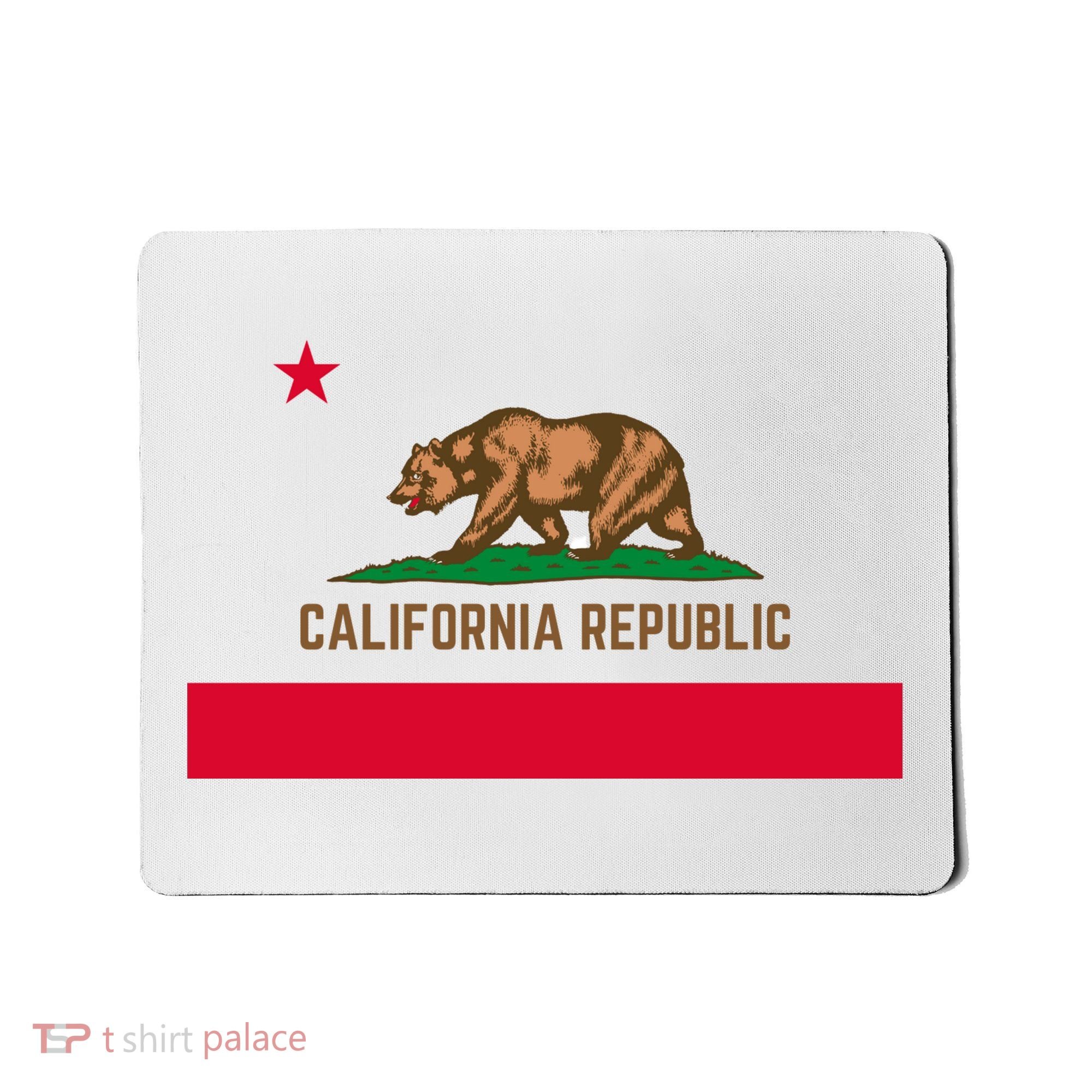 Bear Flag. California Republic State Flag Of California Mousepad