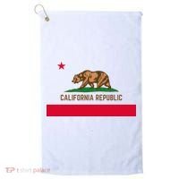 Bear Flag. California Republic State Flag Of California Golf Towel thumb 0