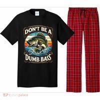 Bass Fishing DonT Be A Dumb Bass Pajama Set thumb 0