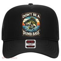 Bass Fishing DonT Be A Dumb Bass Hat thumb 0