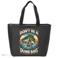 Bass Fishing DonT Be A Dumb Bass Tote Bag thumb 0