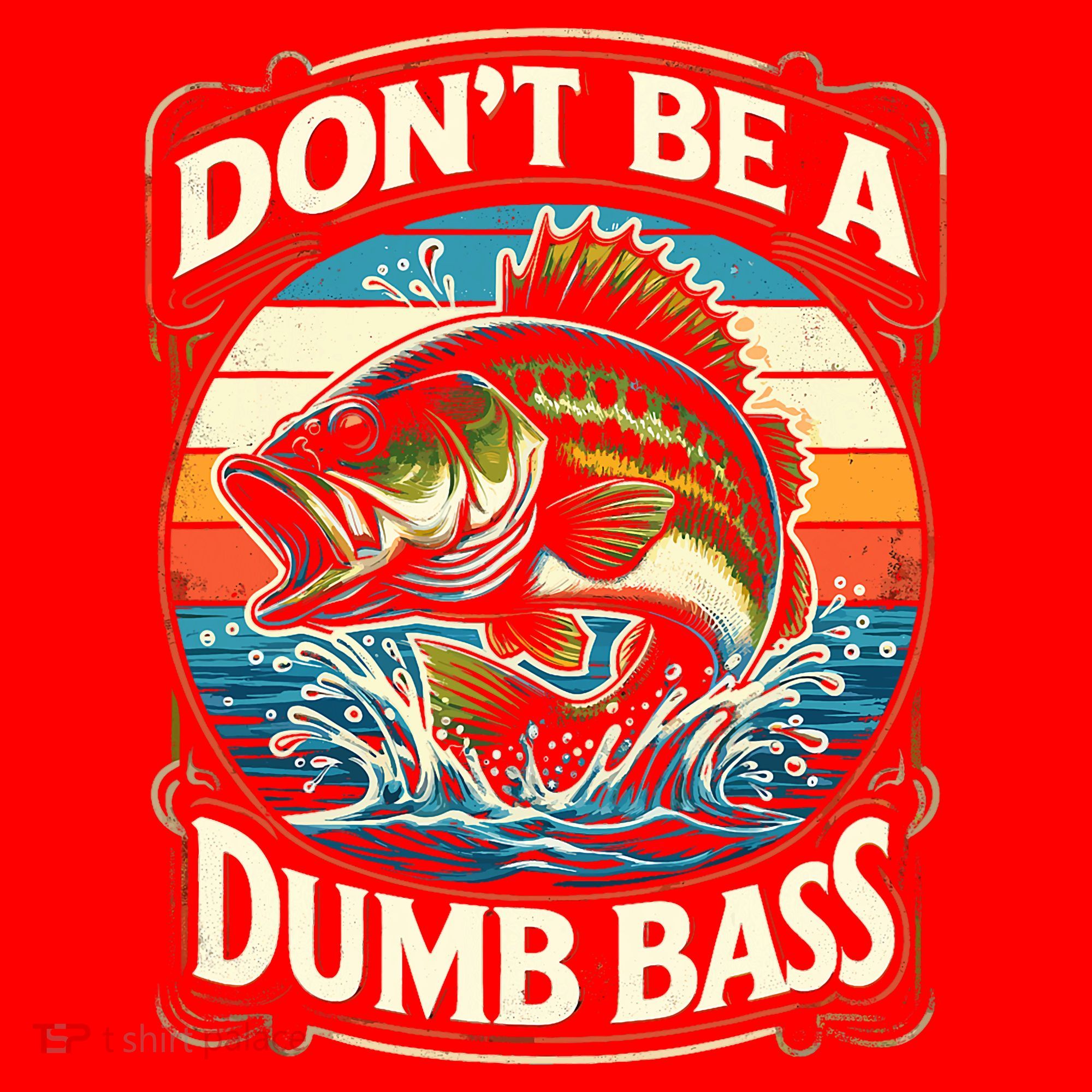 Bass Fishing DonT Be A Dumb Bass Santa Hat