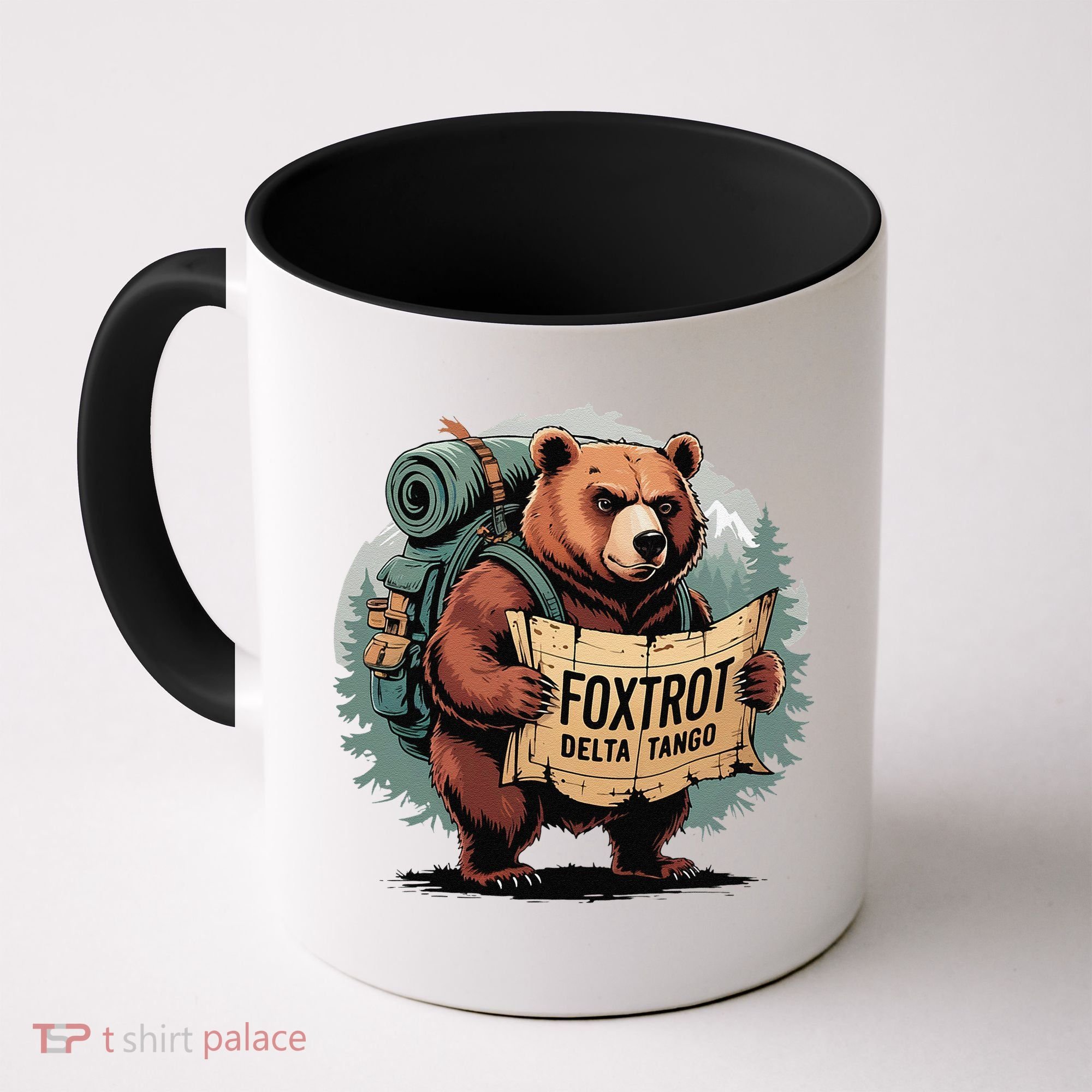 Bear Foxtrots Deltas Tangos Funny Bear Foxtrots Deltas Coffee Mug