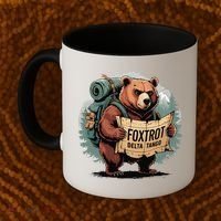 Bear Foxtrots Deltas Tangos Funny Bear Foxtrots Deltas Coffee Mug thumb 2