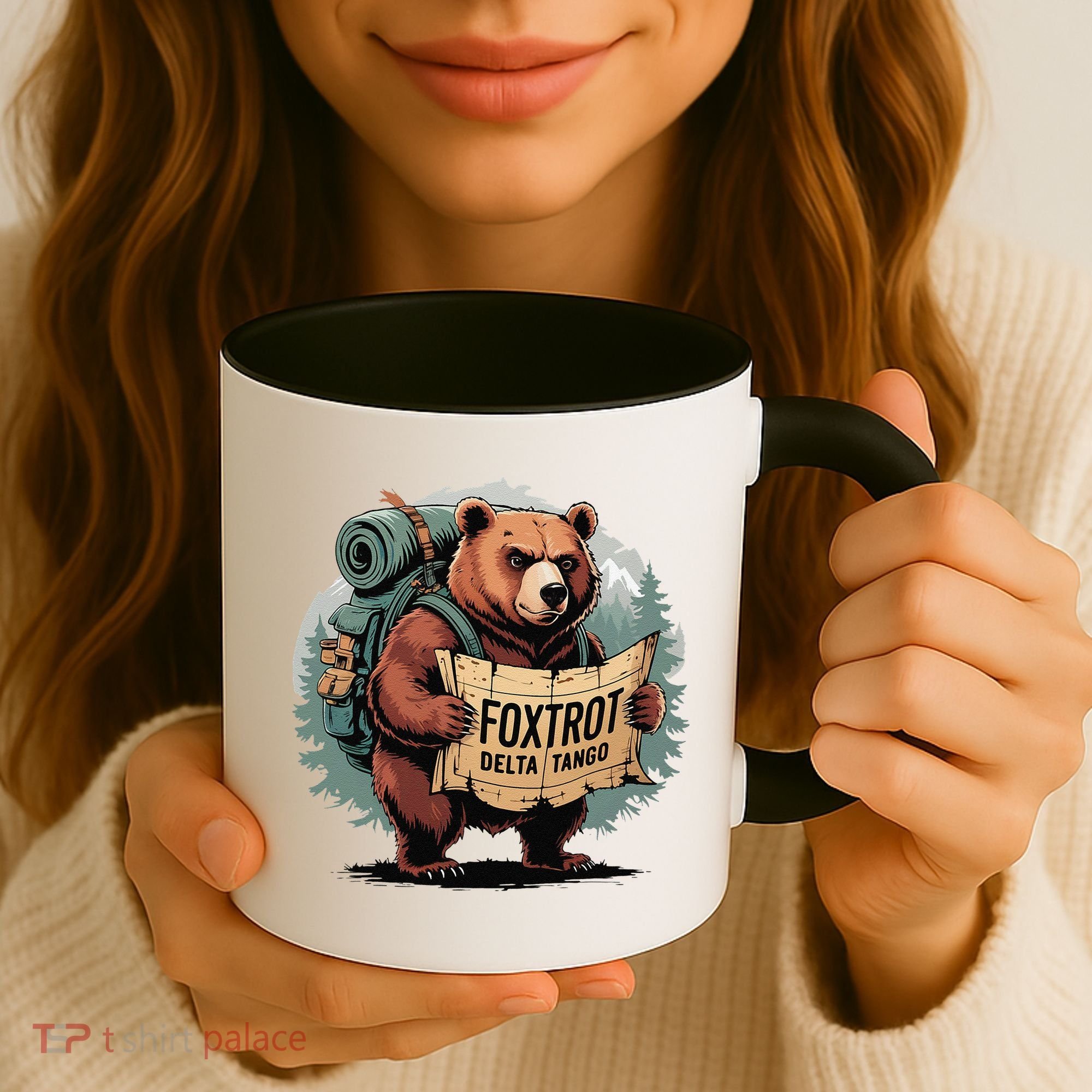 Bear Foxtrots Deltas Tangos Funny Bear Foxtrots Deltas Coffee Mug