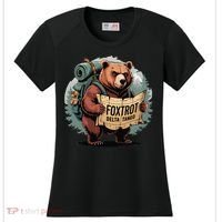 Bear Foxtrots Deltas Tangos Funny Bear Foxtrots Deltas Women's Cooling Performance Crew T-Shirt thumb 0