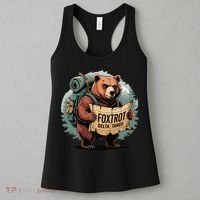 Bear Foxtrots Deltas Tangos Funny Bear Foxtrots Deltas Women's Tank Top thumb 3