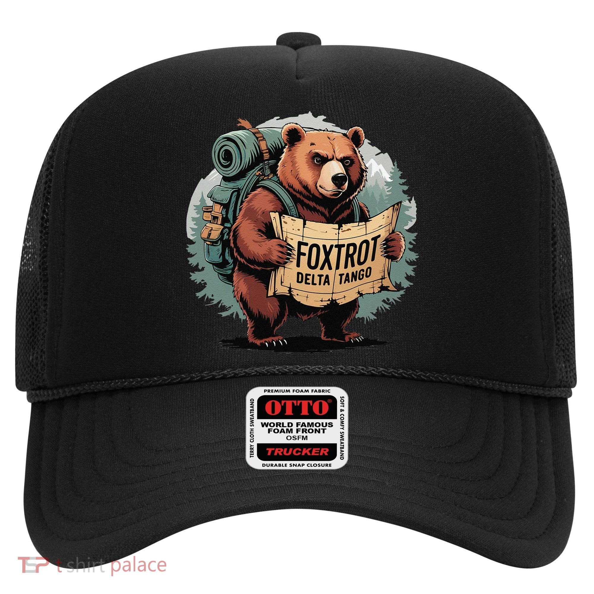 Bear Foxtrots Deltas Tangos Funny Bear Foxtrots Deltas Hat