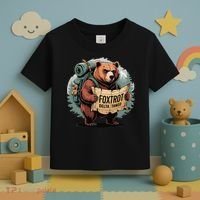 Bear Foxtrots Deltas Tangos Funny Bear Foxtrots Deltas Toddler T-Shirt thumb 3