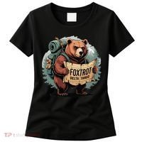 Bear Foxtrots Deltas Tangos Funny Bear Foxtrots Deltas Women's T-Shirt thumb 0