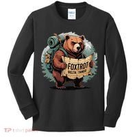 Bear Foxtrots Deltas Tangos Funny Bear Foxtrots Deltas Kids Long Sleeve Shirt thumb 0