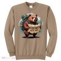 Bear Foxtrots Deltas Tangos Funny Bear Foxtrots Deltas Sweatshirt thumb 0