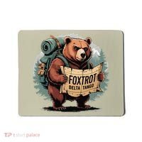 Bear Foxtrots Deltas Tangos Funny Bear Foxtrots Deltas Mousepad thumb 0