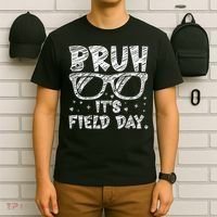 Bruh Field Day Teacher Happy Field Day Sunglasses T-Shirt thumb 6