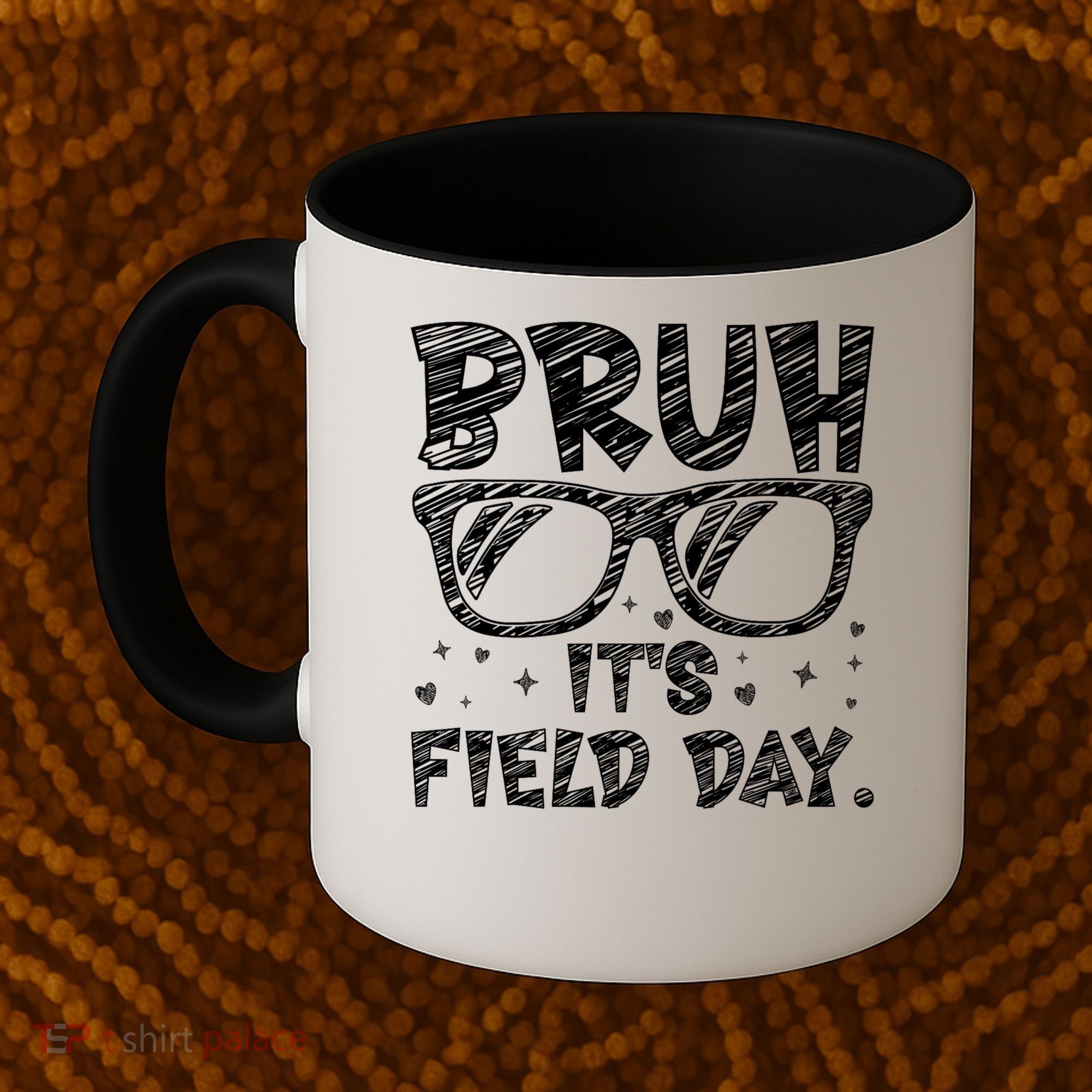 Bruh Field Day Teacher Happy Field Day Sunglasses Coffee Mug
