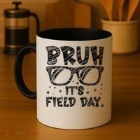 Bruh Field Day Teacher Happy Field Day Sunglasses Coffee Mug thumb 4